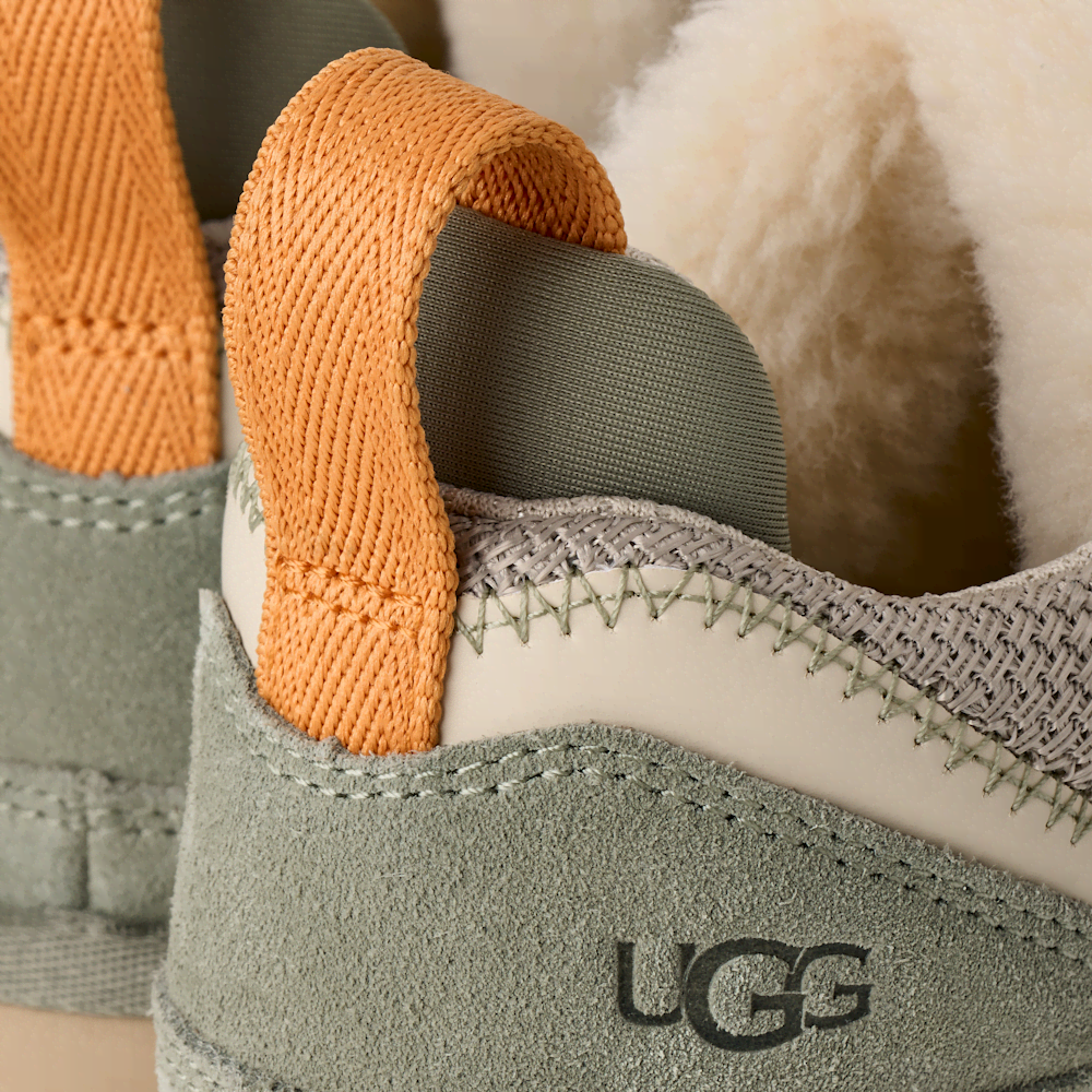 Kids' Suede Mesh Sneaker - Dusted Iris