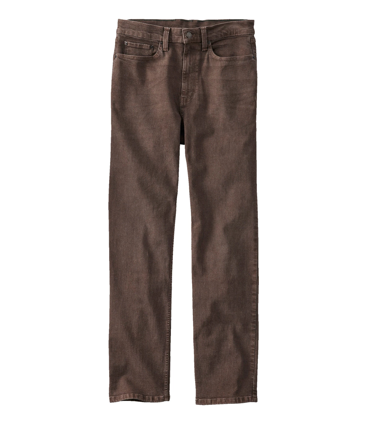 Men's Stretch Straight-Leg Jeans - Tan