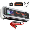 WOLFBOX 4000A &88.8Wh Battery Jumper Starter Portable(10L/10L),with Booster