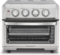Cuisinart Air Fryer Toaster Oven, 1800W, 8-in-1 with Air Fry, Convection, Broil & Warm, 0.6 Cubic Feet, 60-Minute Timer, TOA-70NAS, Stainless Steel