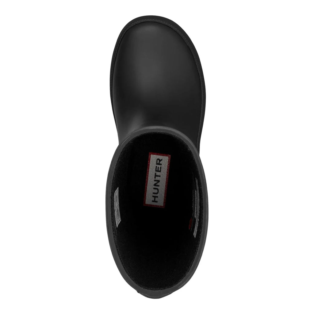 Kids' Waterproof Logo Rain Boots - Black