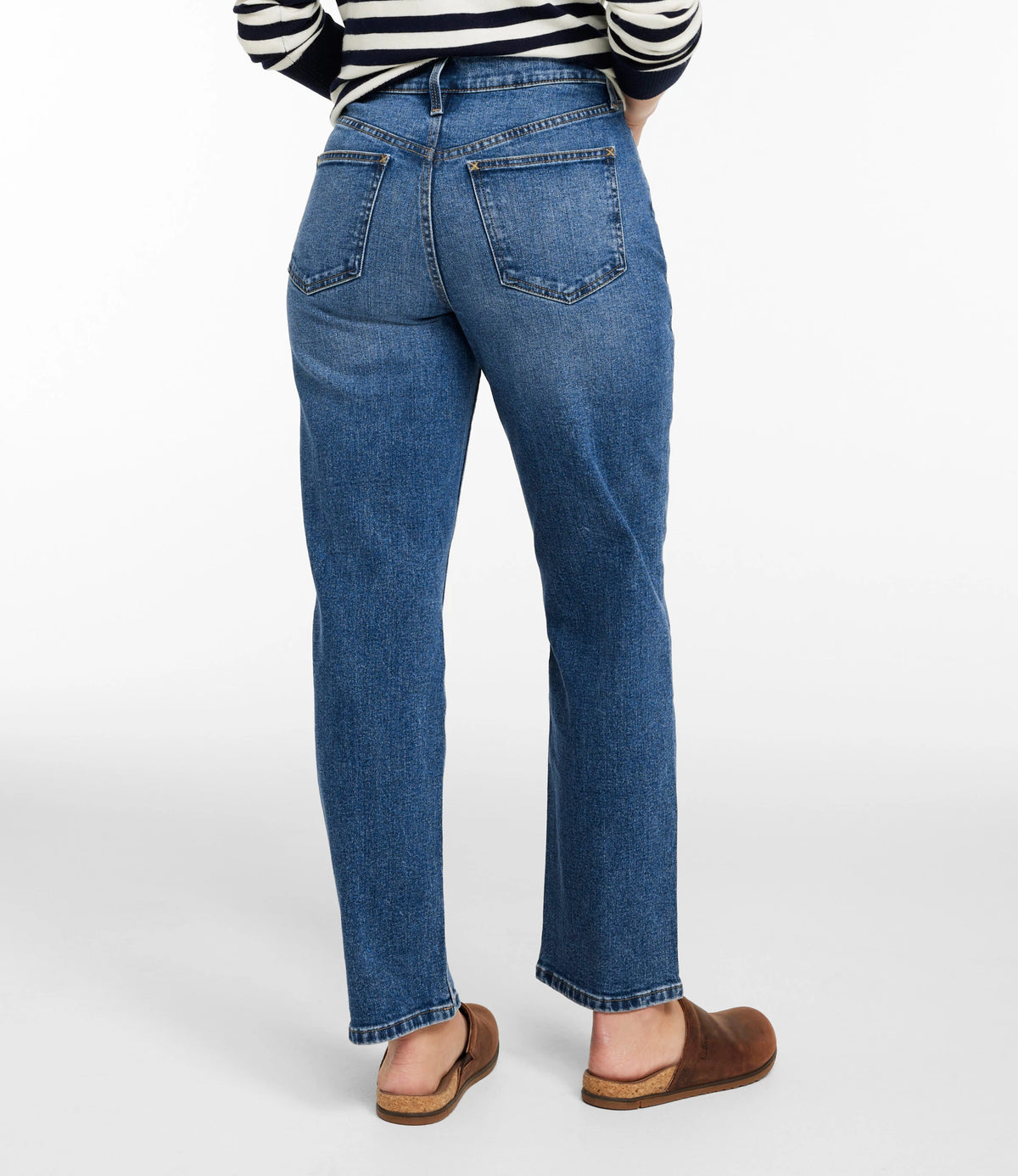 Women's High-Rise Stovepipe Ankle Jeans - Faded Indigo