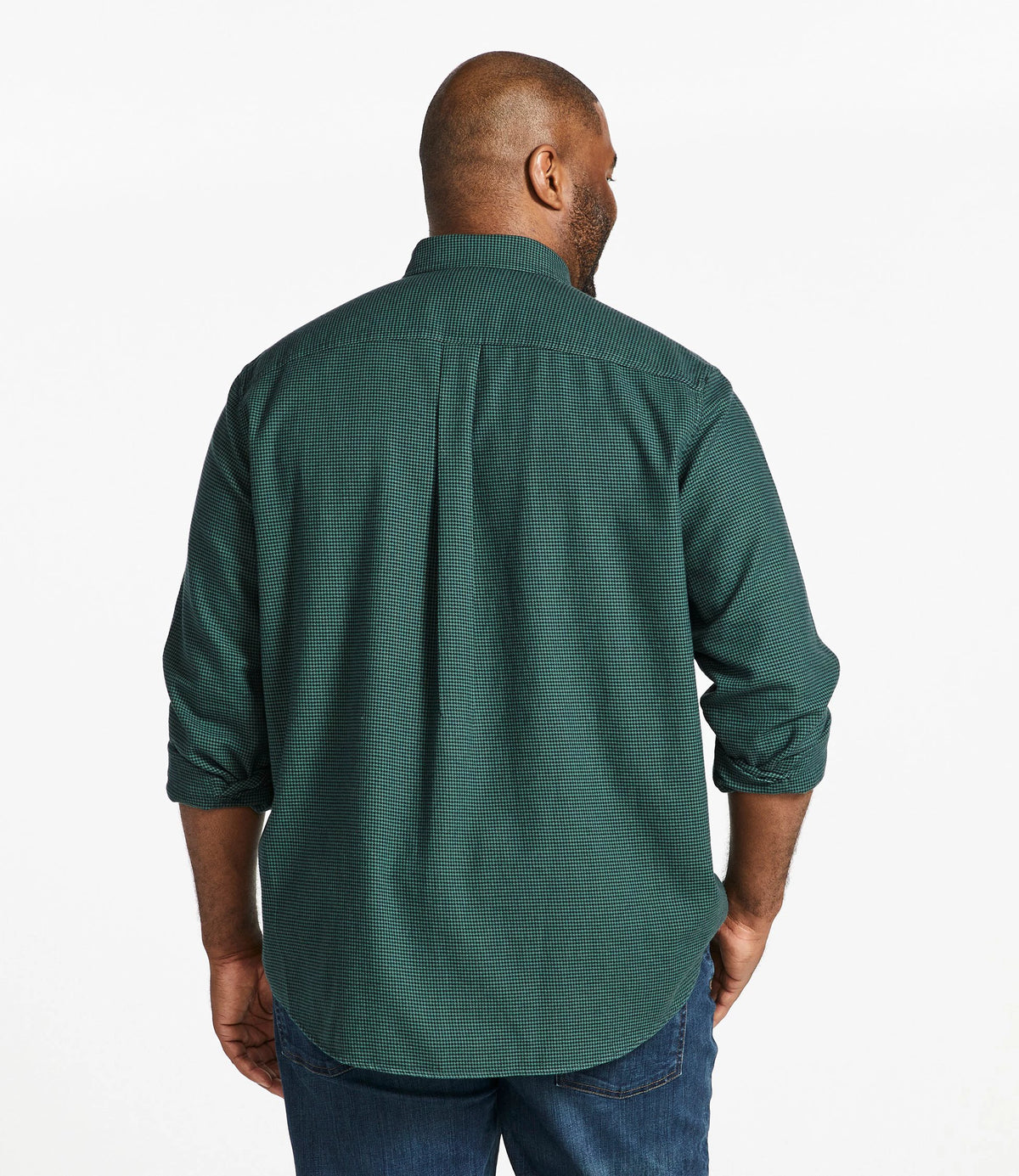 Men's Cotton Flannel Shirt - Charcoal