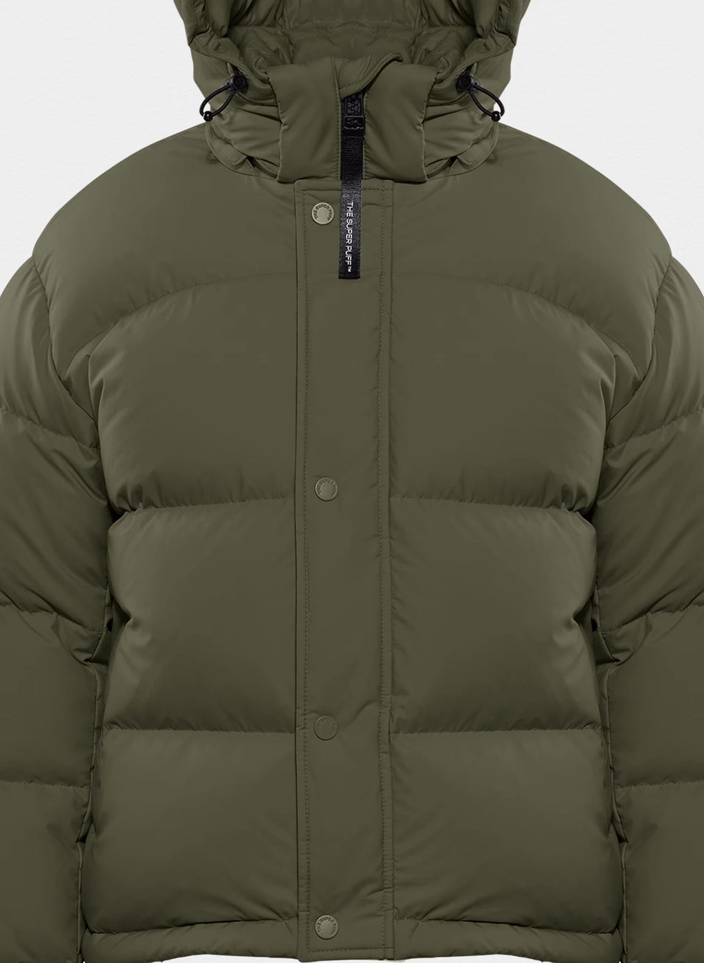 Short Down Puffer Jacket - Blue