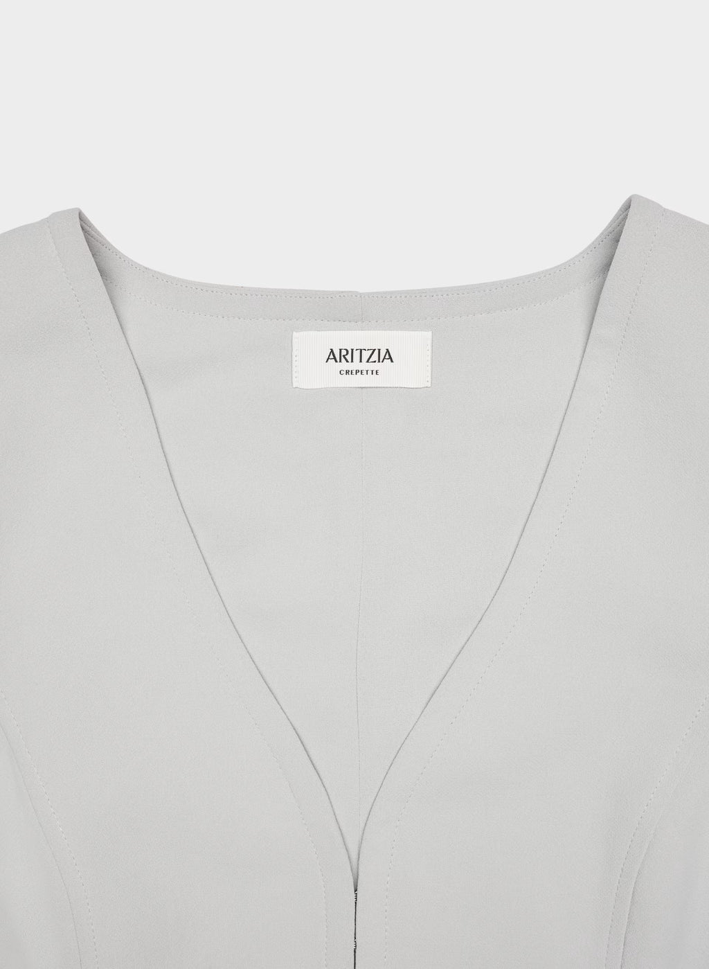 Lined Tailored Suit Vest - Olive