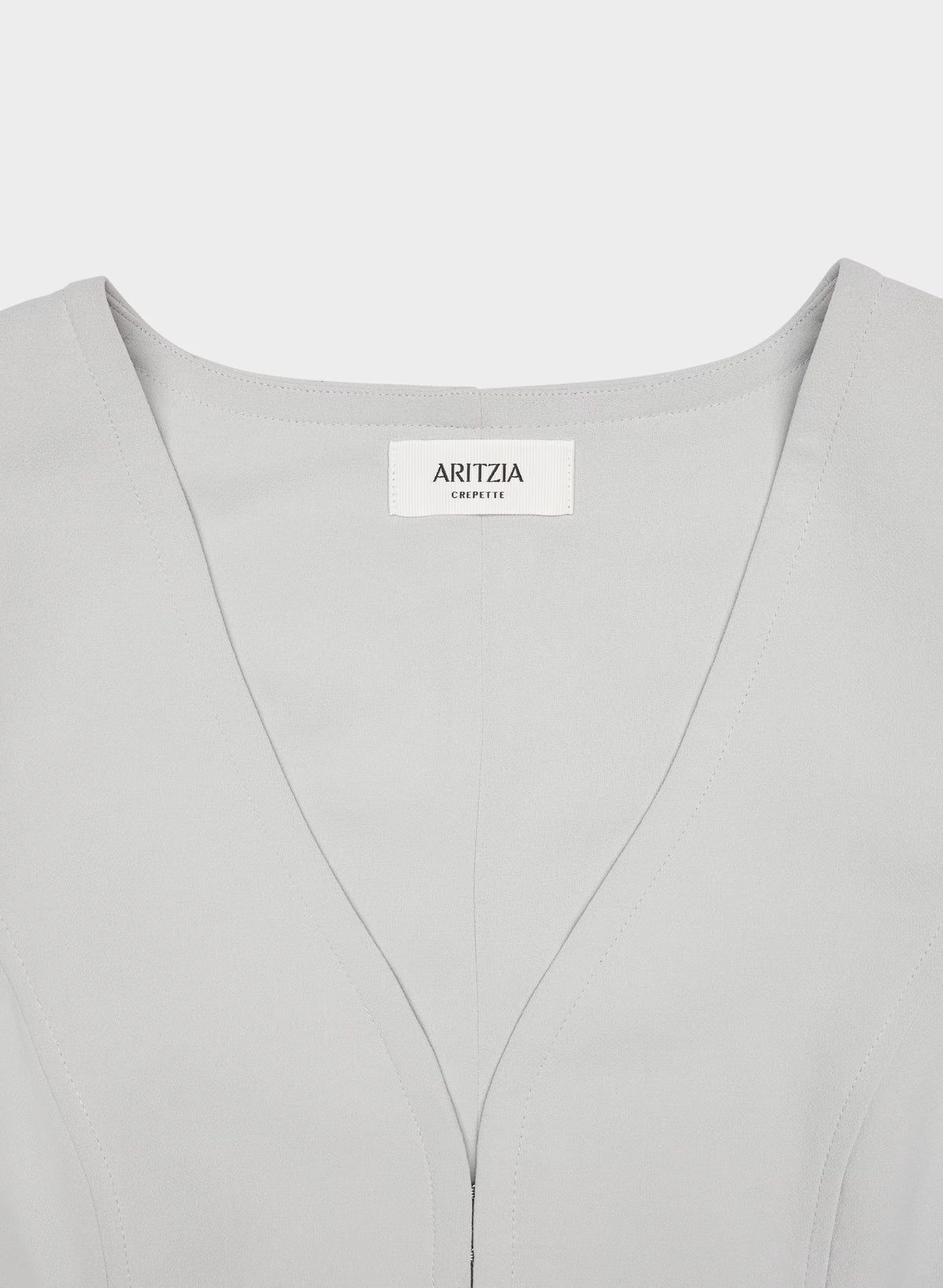 Lined Tailored Suit Vest - Olive
