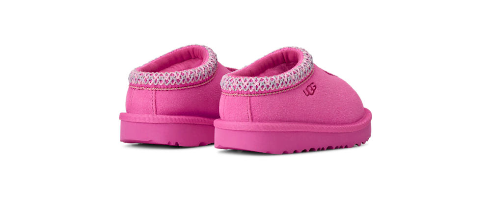 Toddler Suede Slip-On Slipper - Black