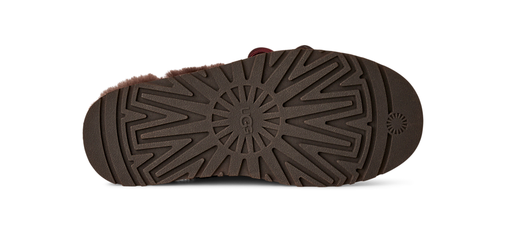 Women's Suede Platform Slipper - Chestnut