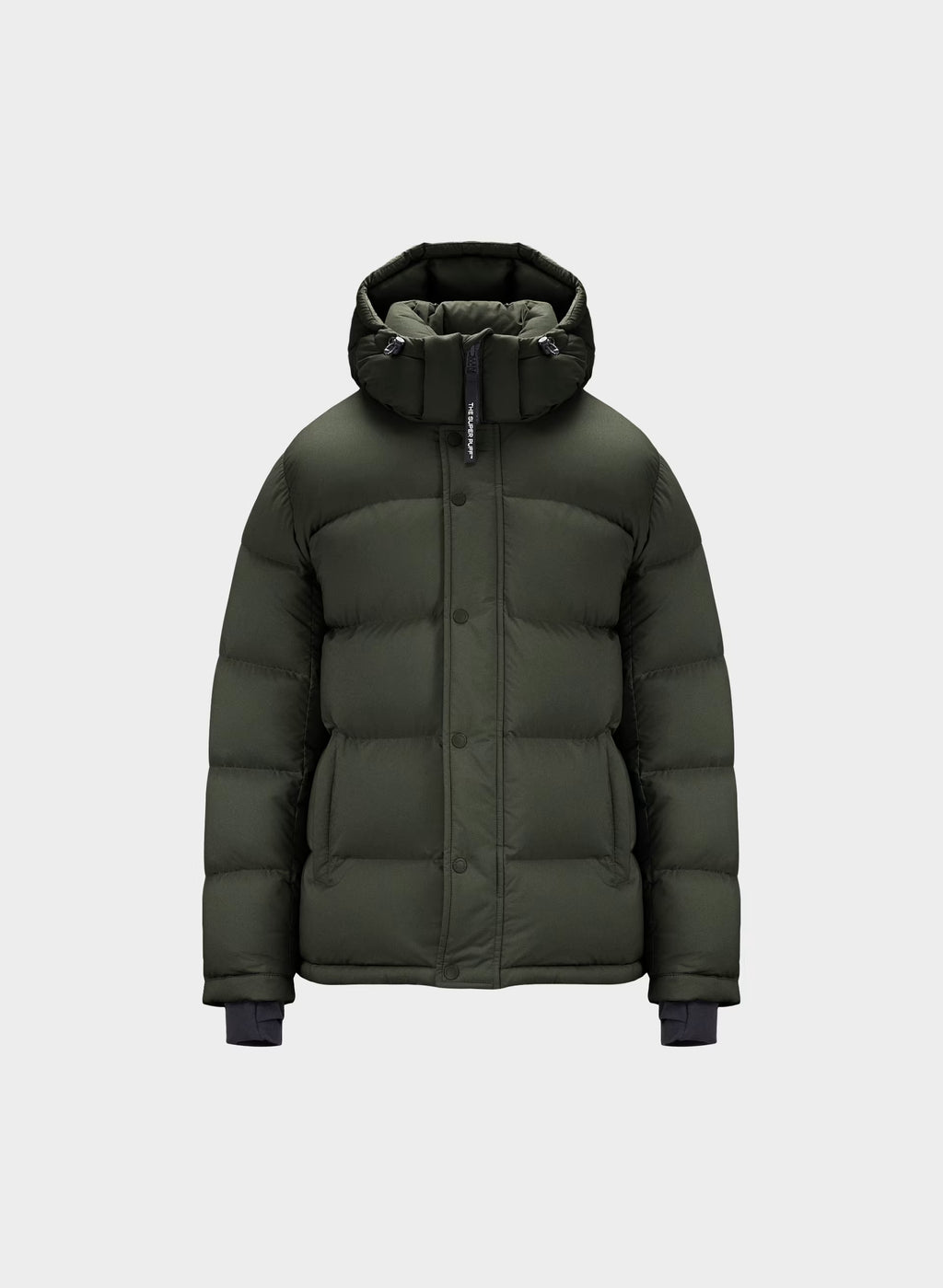 Long Down Puffer Jacket - Blue