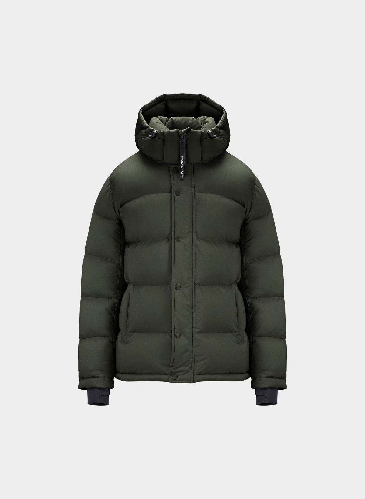 Long Down Puffer Jacket - Blue