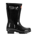 Kids' Glossy Rain Boots - Black