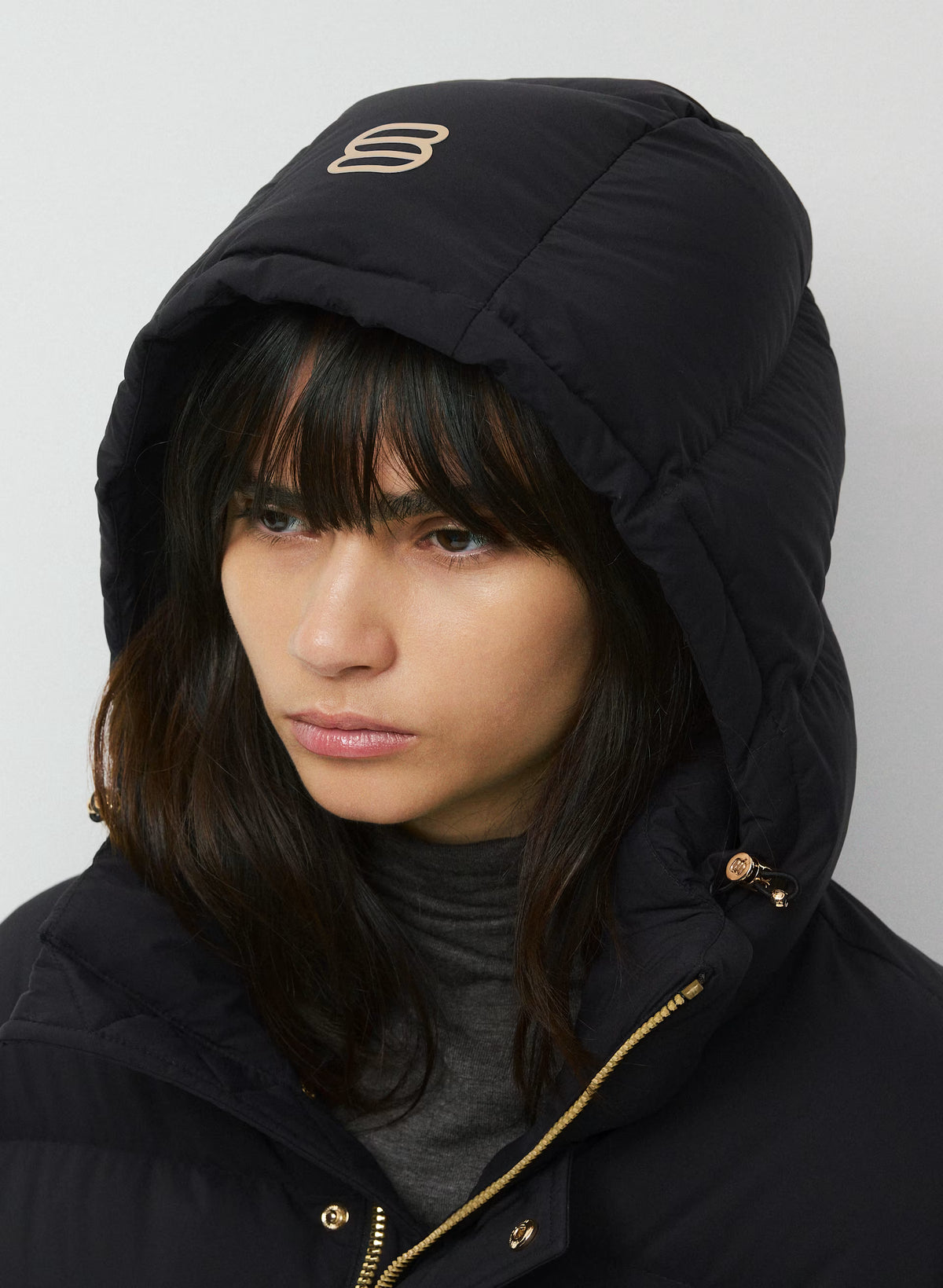 Short Down Puffer Jacket - Blue