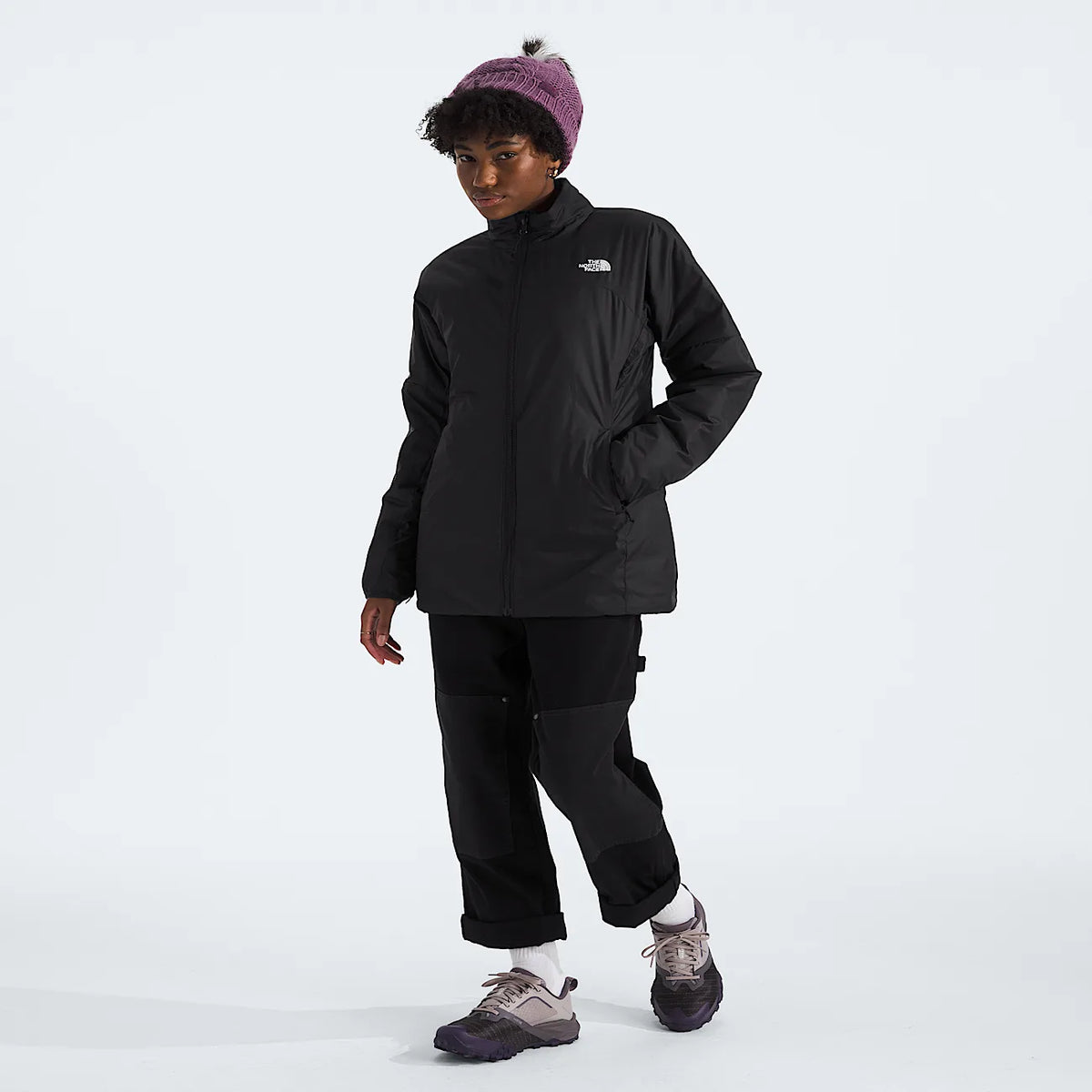 Women's 3-In-1 Hooded Parka - Black