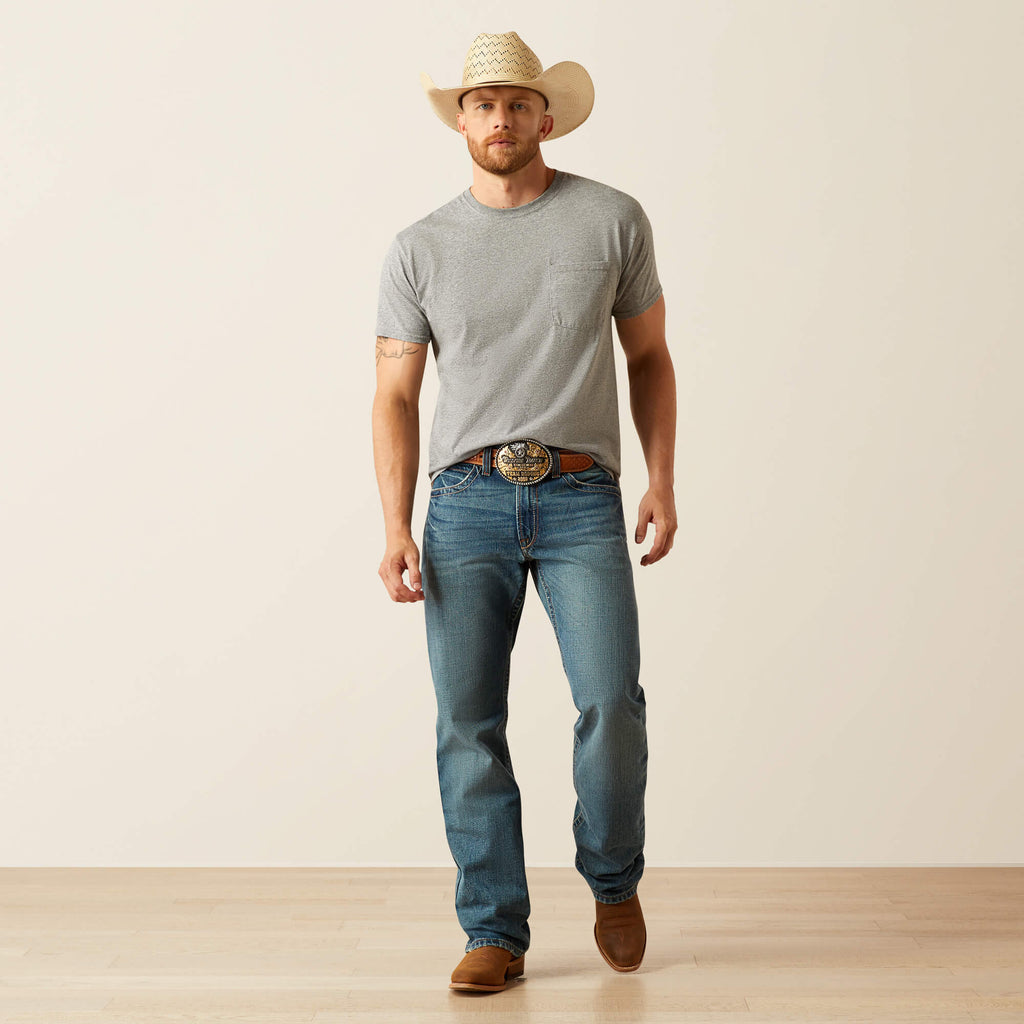 Men's Relaxed Mid-Rise Bootcut Jeans