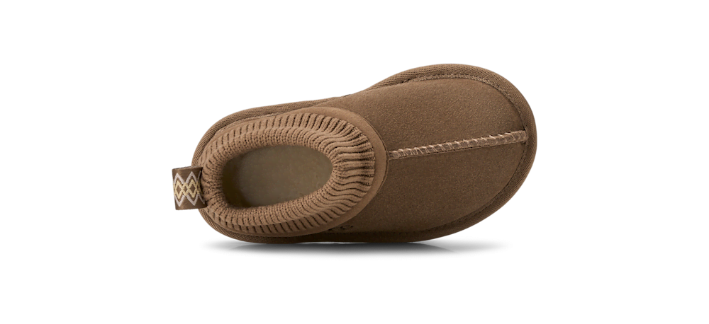 Toddler Stretch-Cuff Suede Boot - Purple