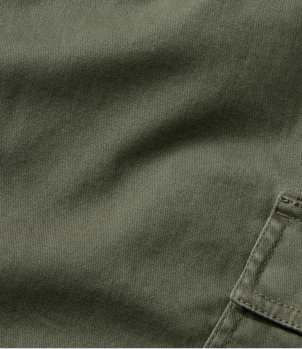 Women's Mid-Rise Stretch Cargo Pants - Olive