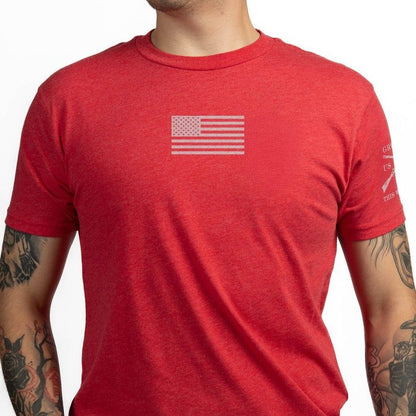 Freedom Flag T-Shirt - Red