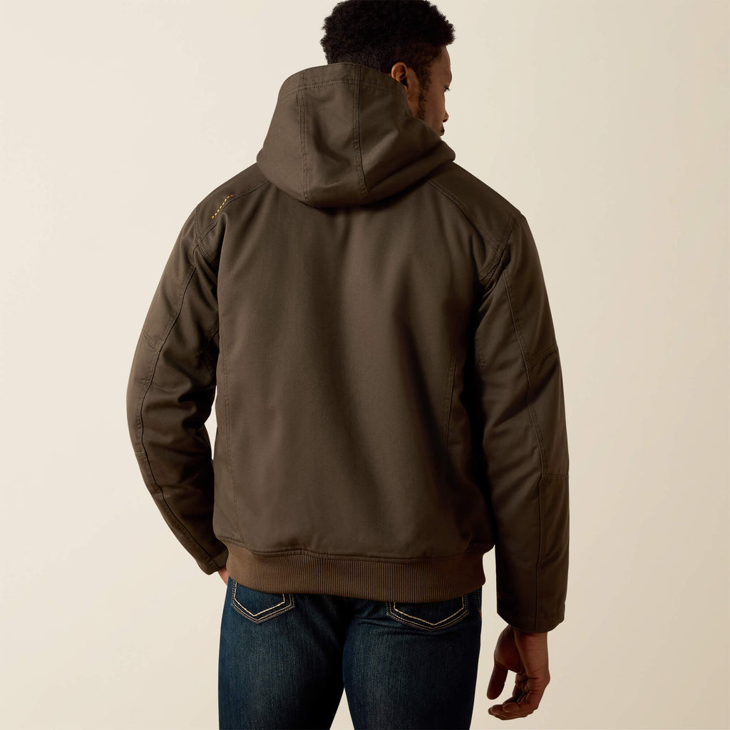 Men's Water-Repellent Sherpa-Lined Work Jacket
