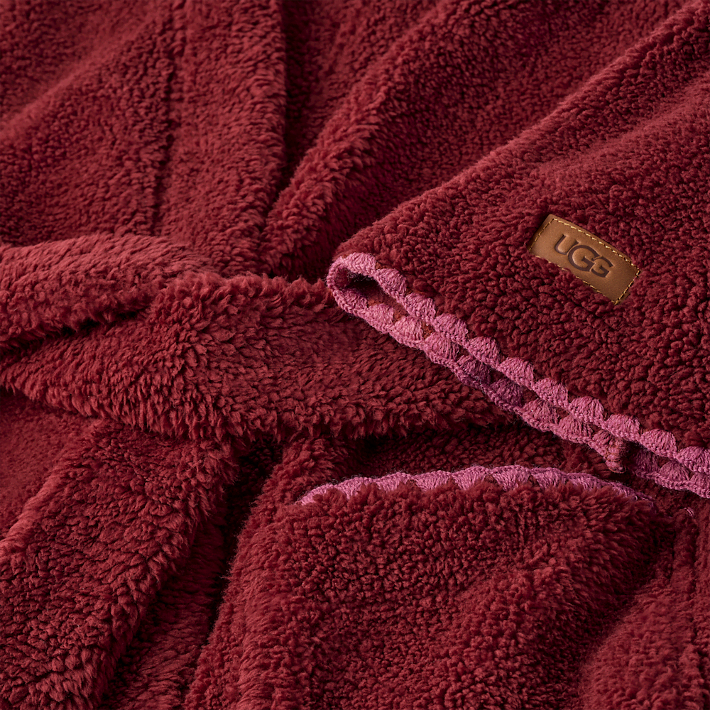 Women's Plush Fleece Full-Length Robe - Cream