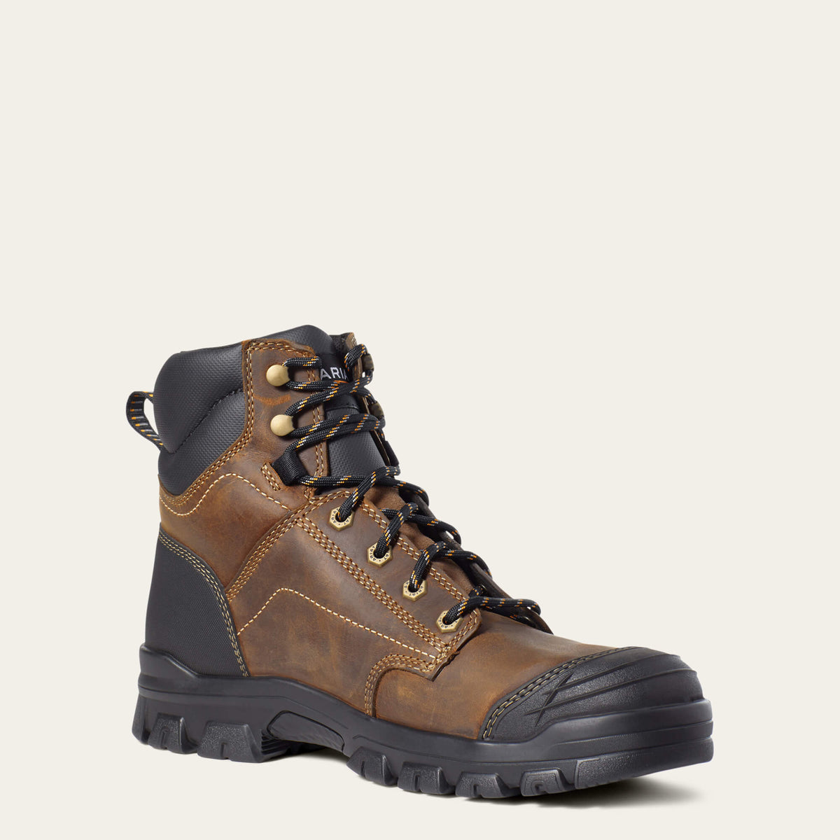 Men's 6-Inch Slip-Resistant Work Boots - Brown