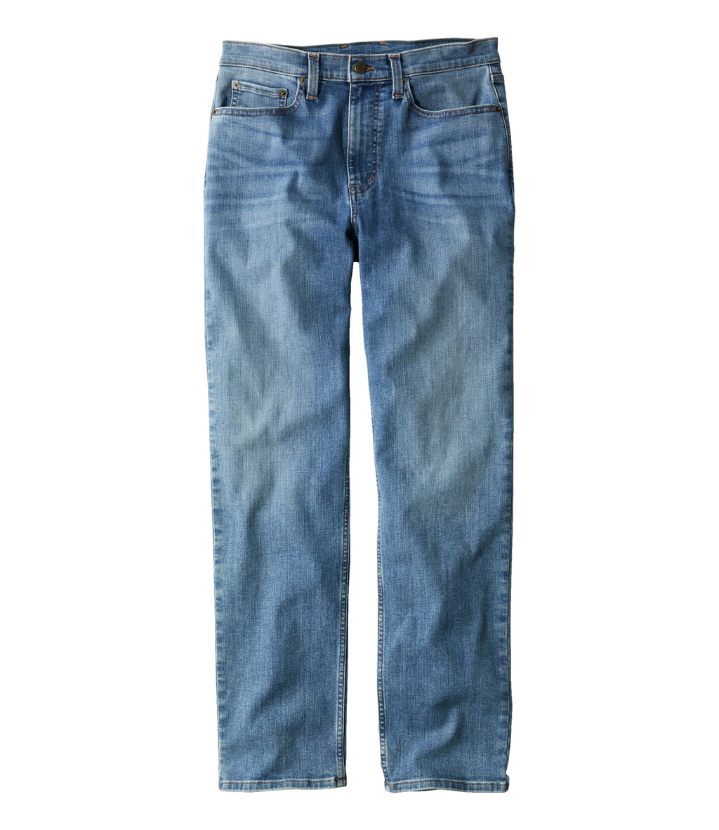 Men's Stretch Straight-Leg Jeans - Tan