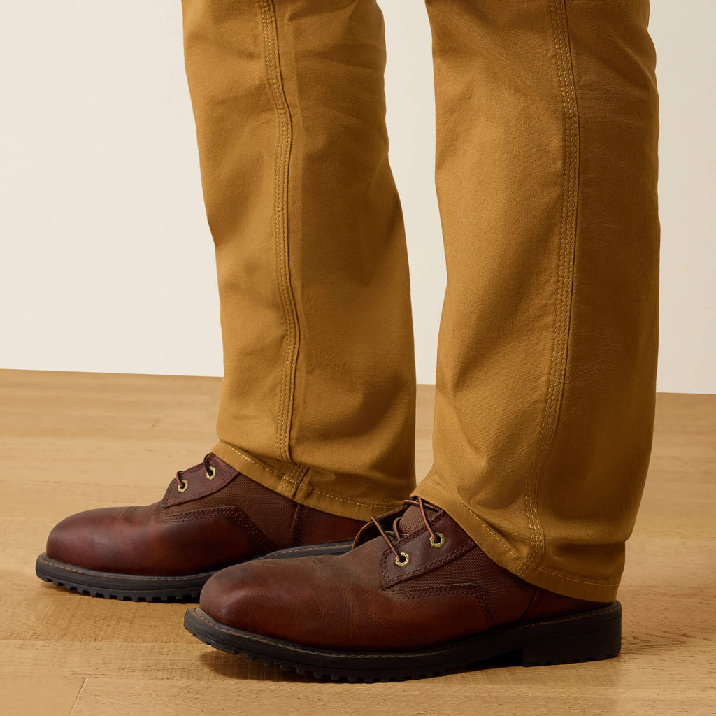 Men's Relaxed Stretch Canvas Work Pants - Khaki