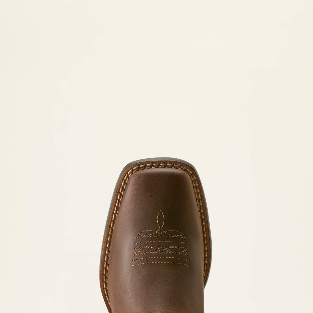 Kids' Wildlife Print Leather Boots - Brown