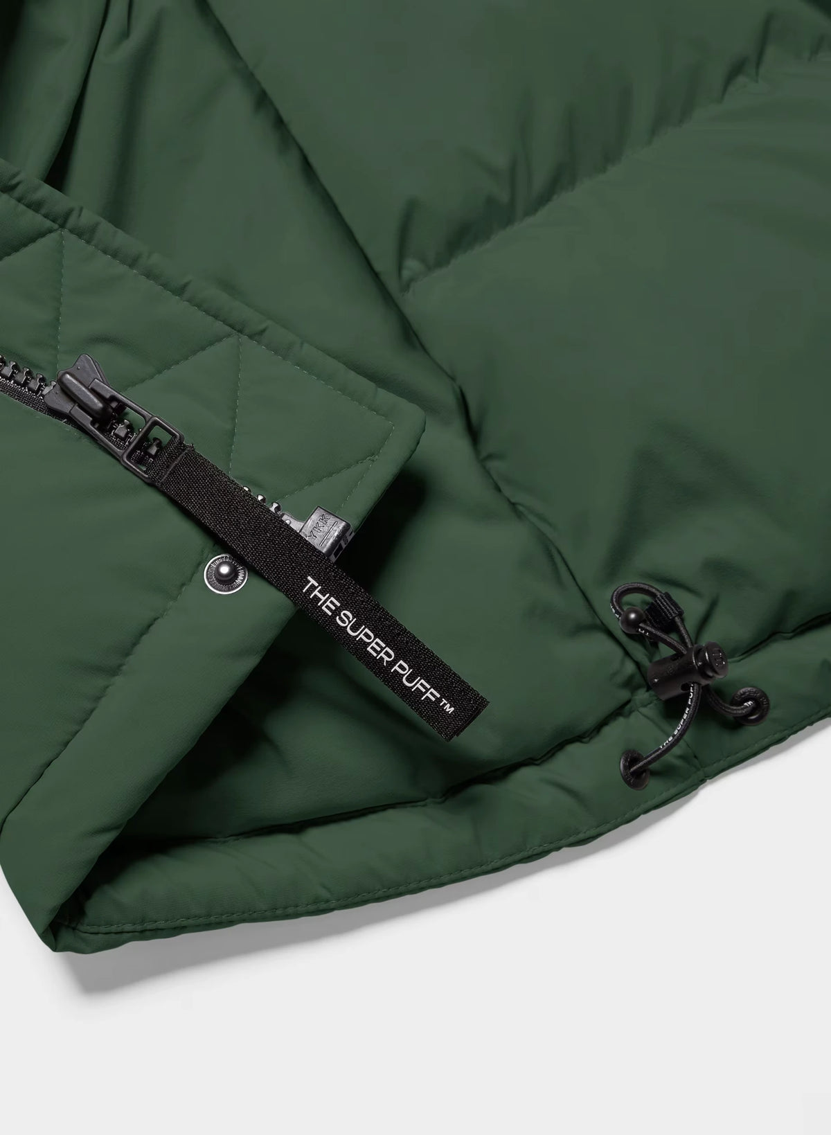 Long Down Puffer Jacket - Blue