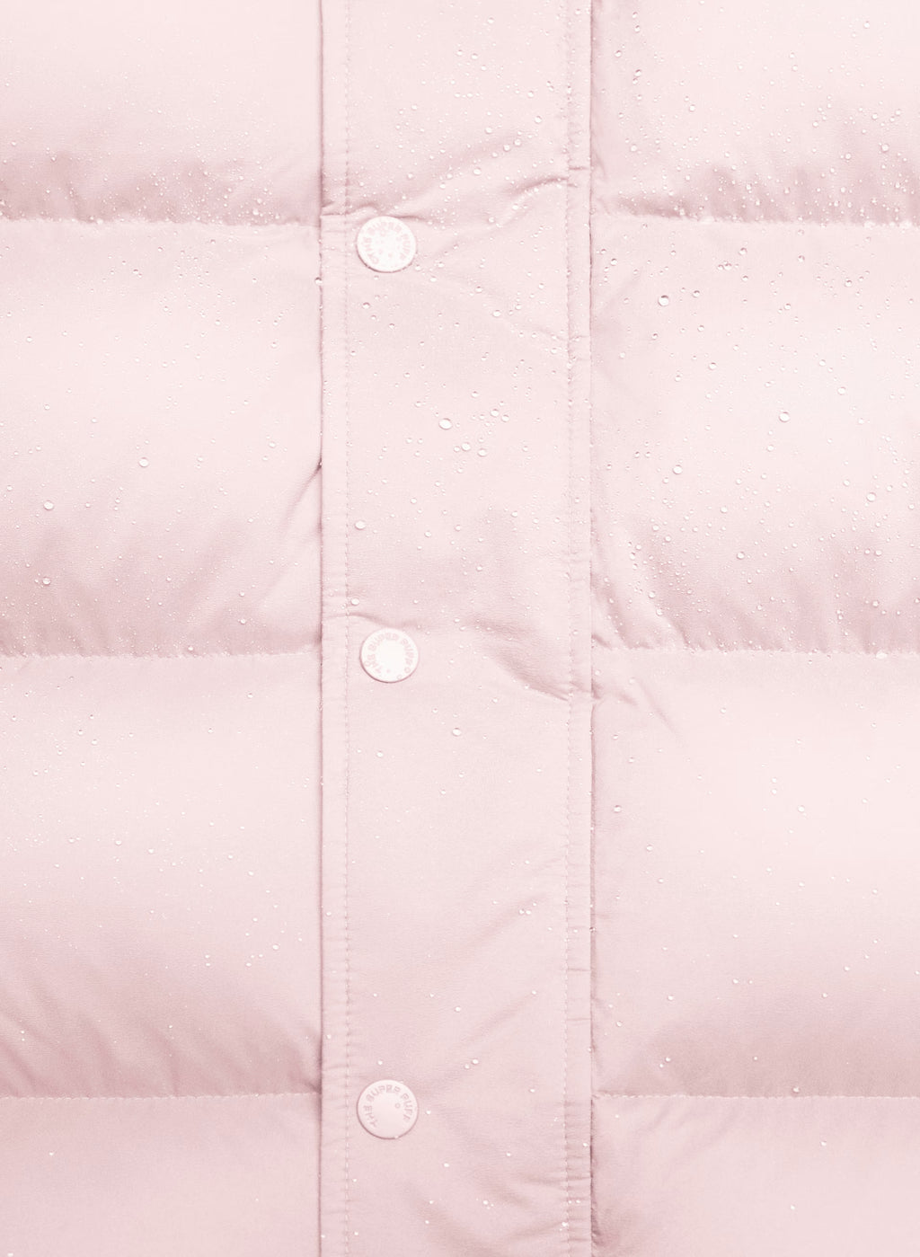 Long Down Puffer Jacket - Blue