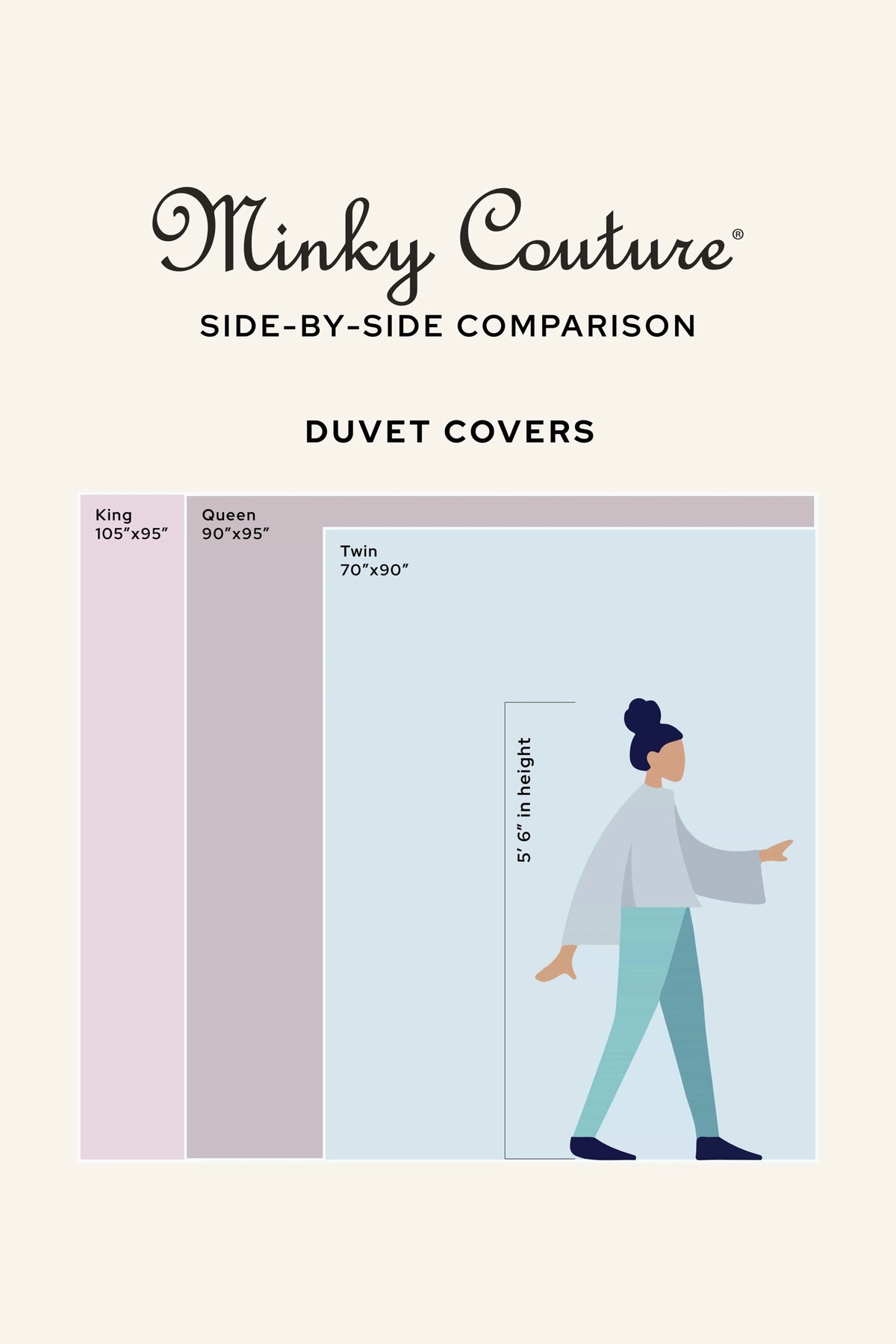 Stretch Plush Duvet Cover - Cream