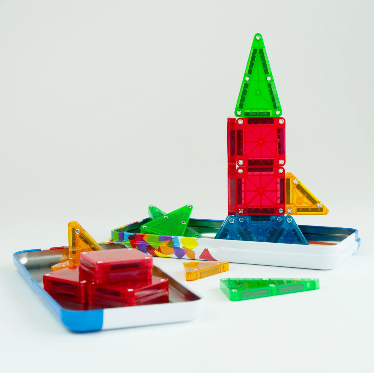26-Piece Magnetic Building Travel Set