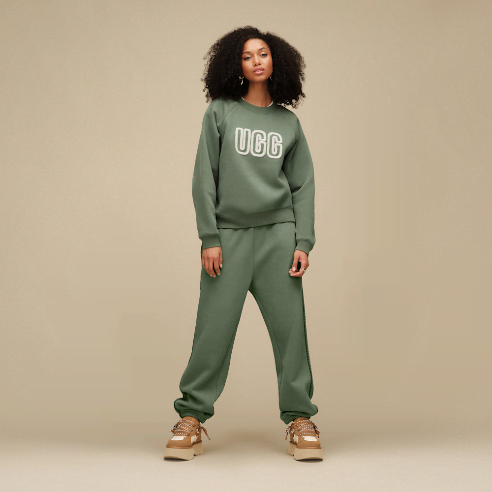 Women's Relaxed Mid-Rise Sweatpants - Green