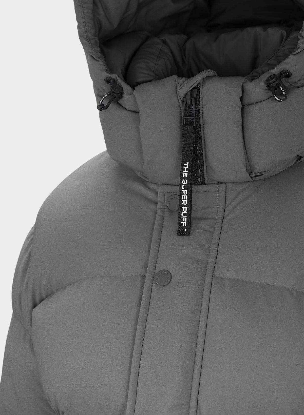 Long Down Puffer Jacket - Blue
