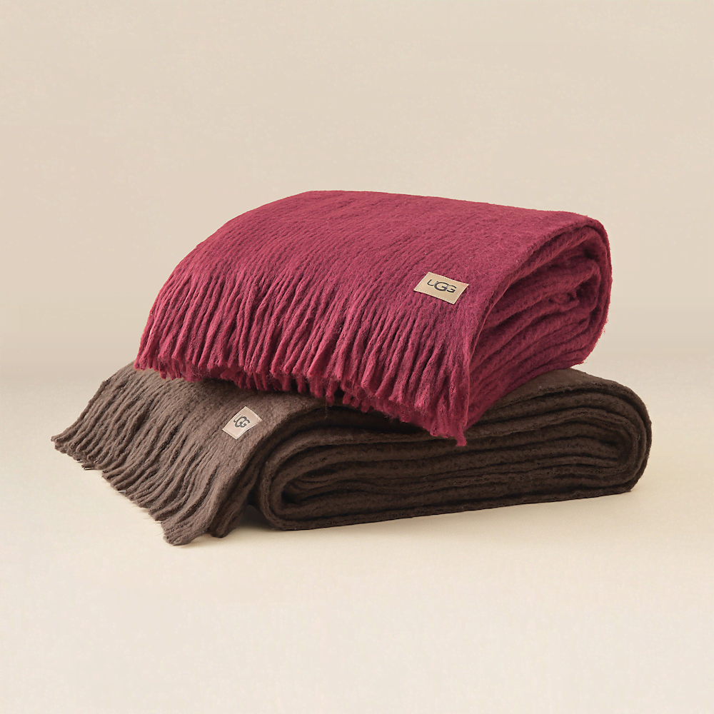Ribbed Knit Throw Blanket 50 X 70