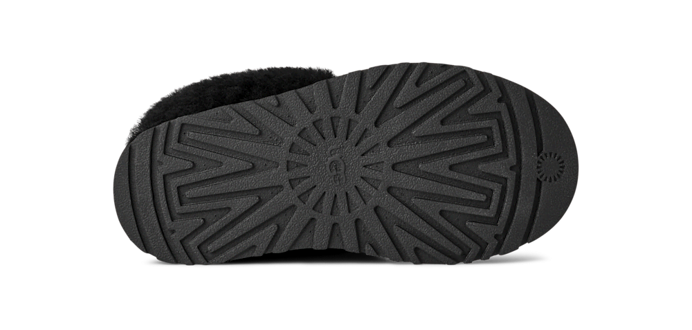 Kids' Suede Platform Slipper - Chestnut