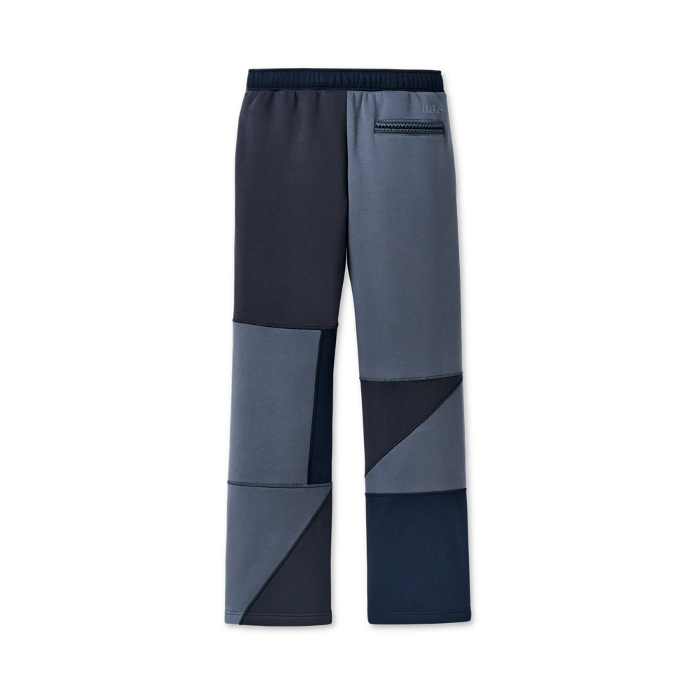 Men's Colorblock Straight-Leg Fleece Pants