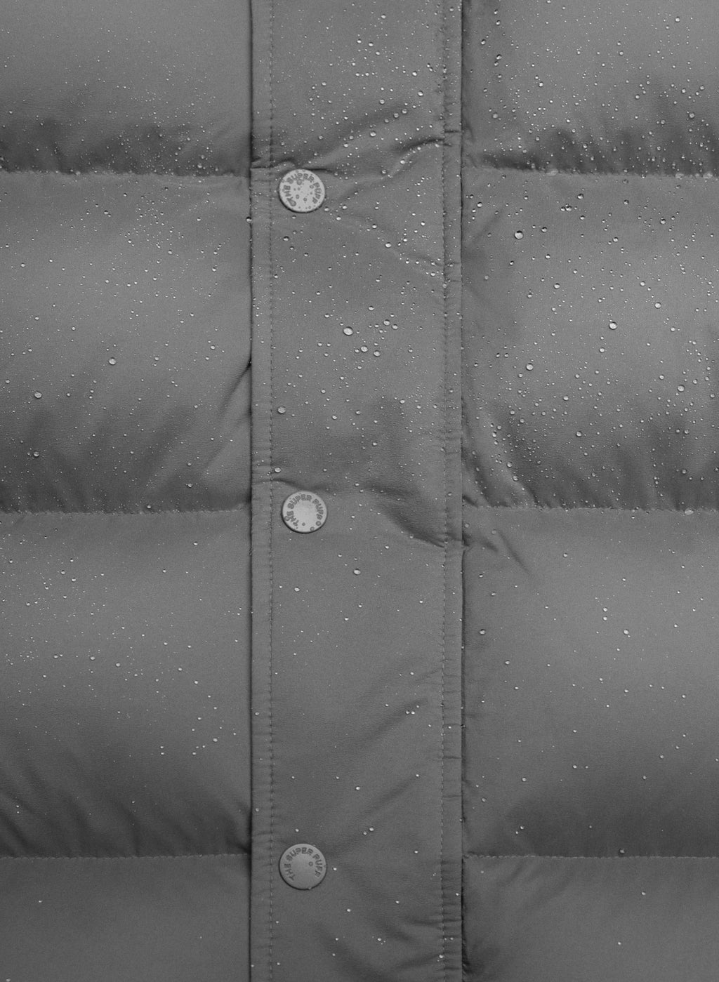 Short Down Puffer Jacket - Blue