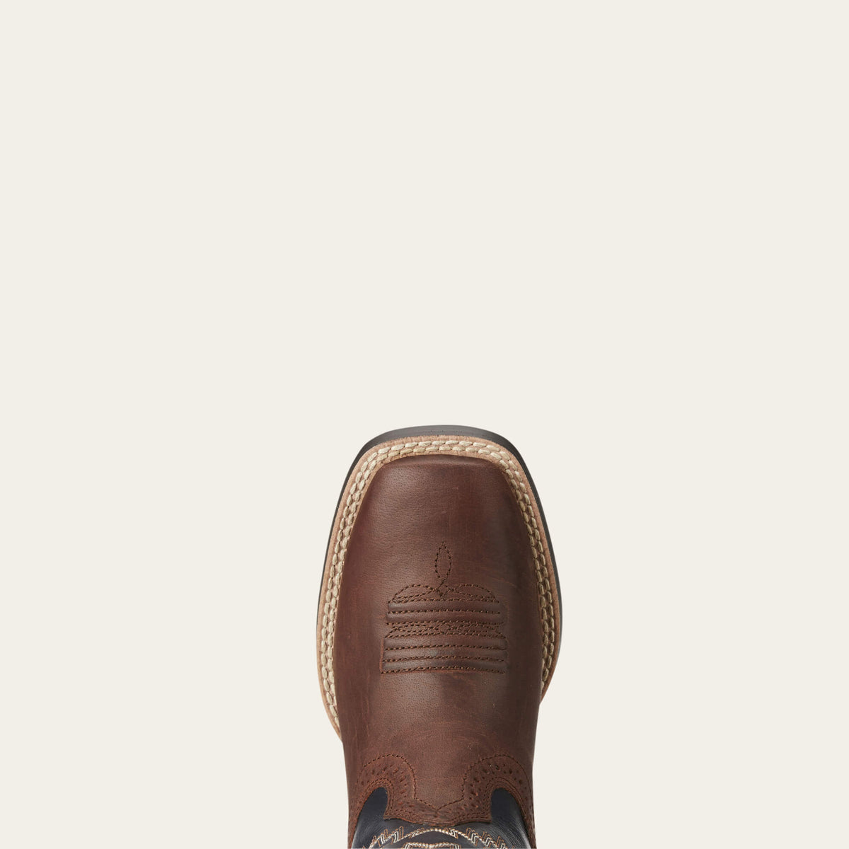 Kids' Leather Western Boots - Bear Black