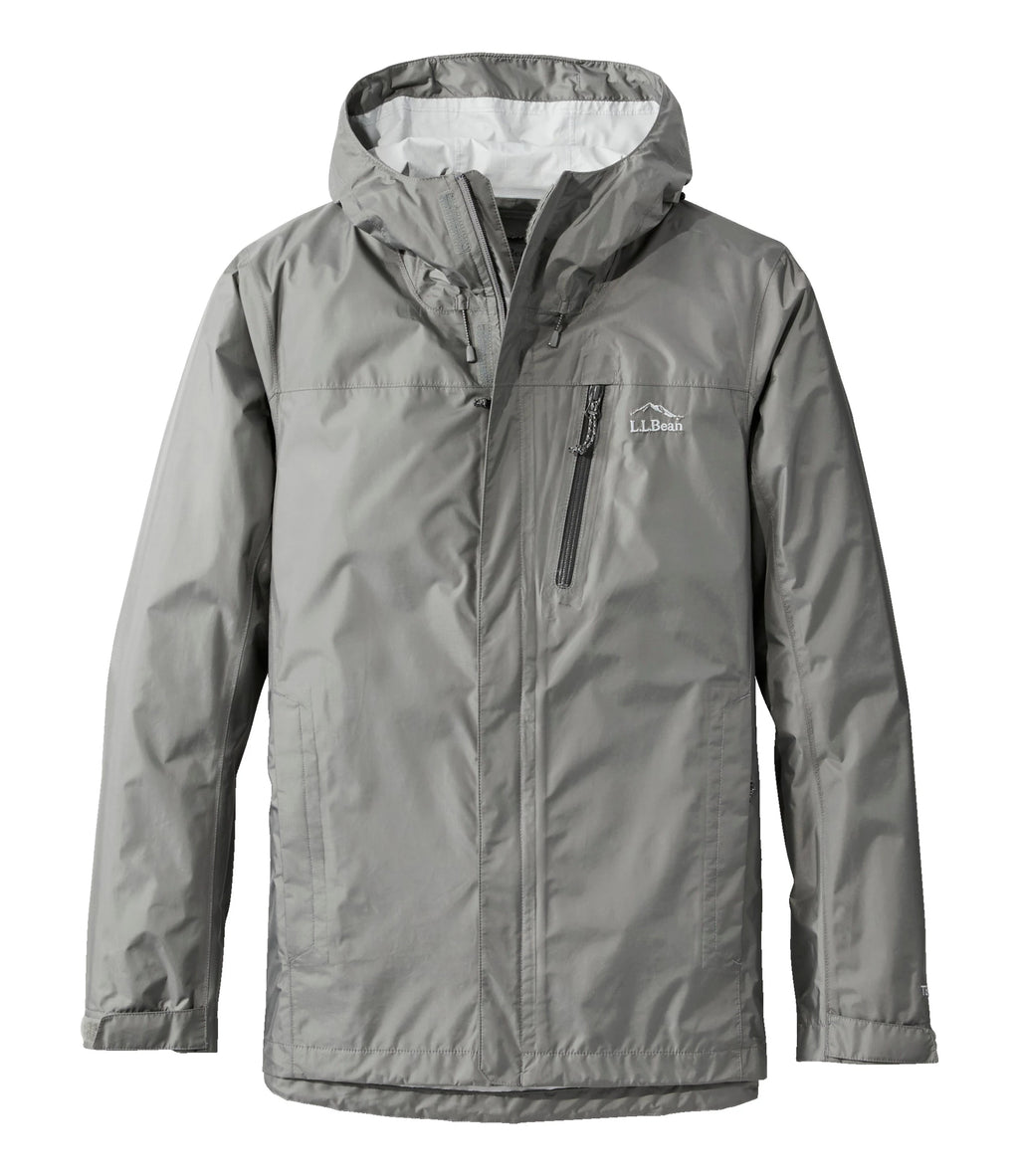 Men's Packable Waterproof Rain Jacket - Black