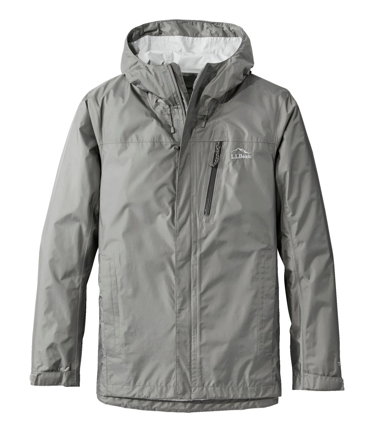 Men's Packable Waterproof Rain Jacket - Black