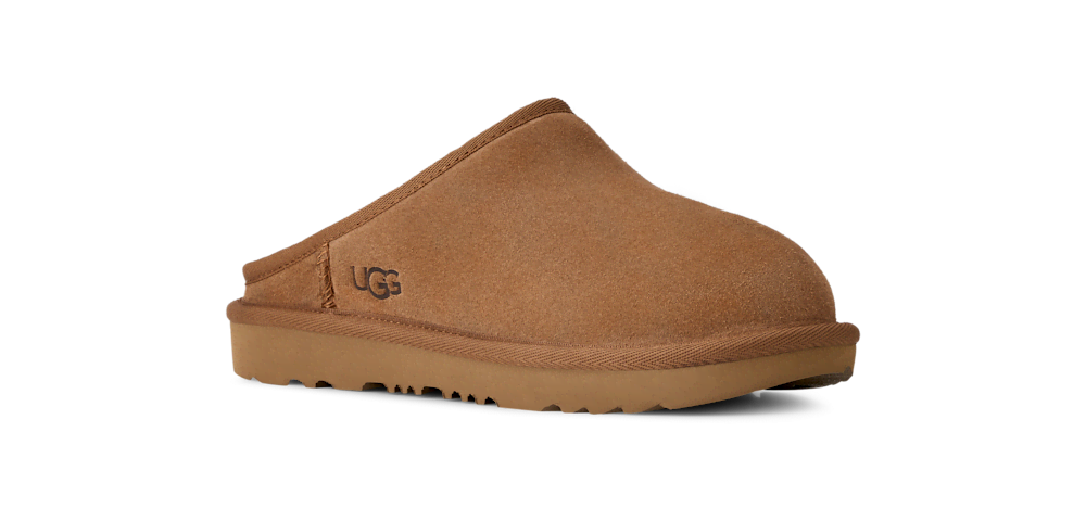 Kids' Suede Lined Slip-On - Chestnut
