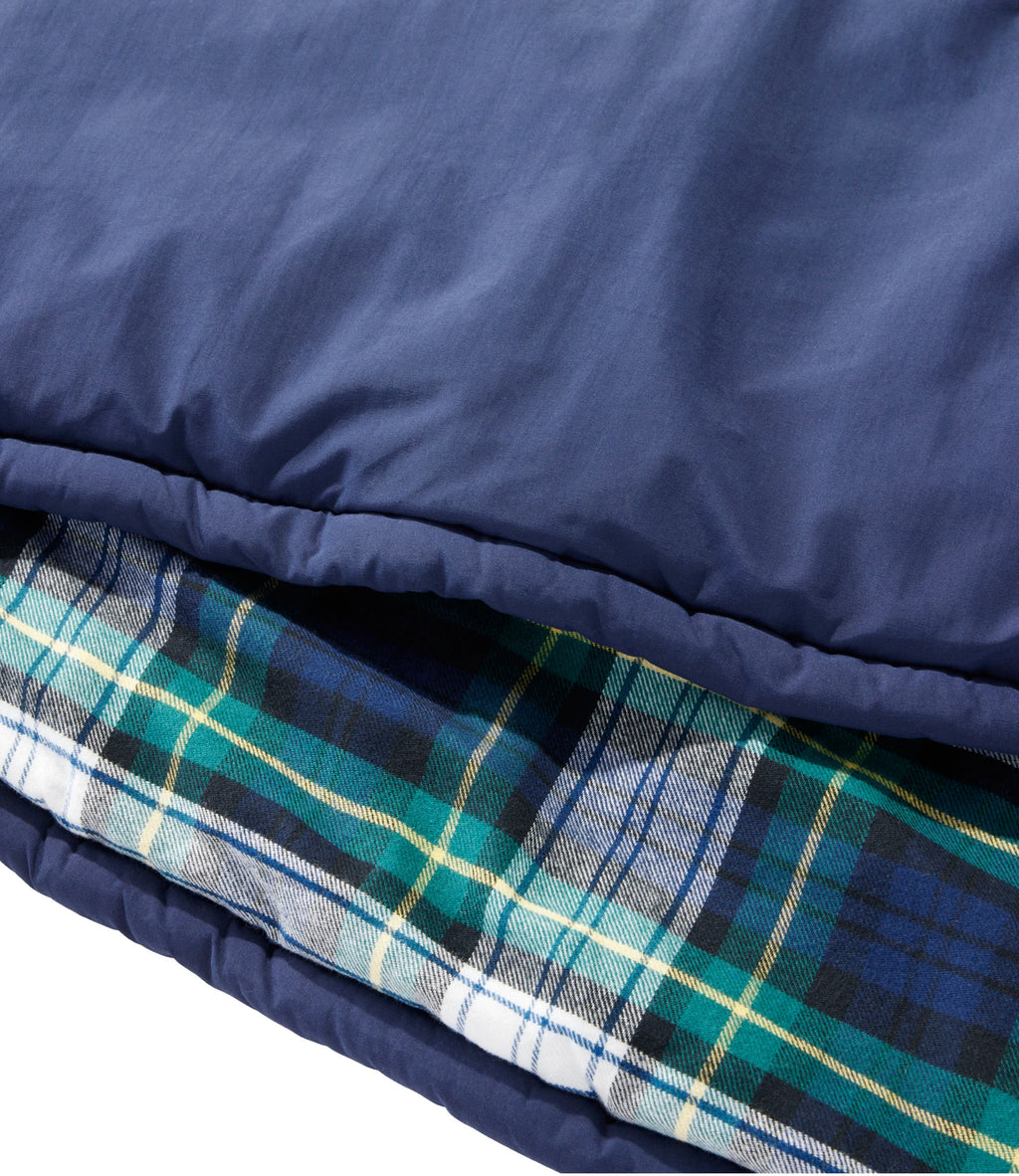 0 Degree Flannel-Lined Camping Sleeping Bag
