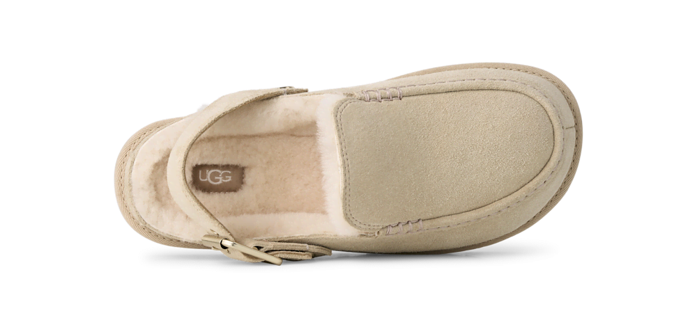 Women's Suede Adjustable-Strap Clog - Dusty Orchid