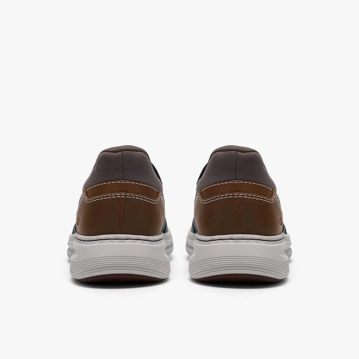 Leather Slip-On Loafer - Navy