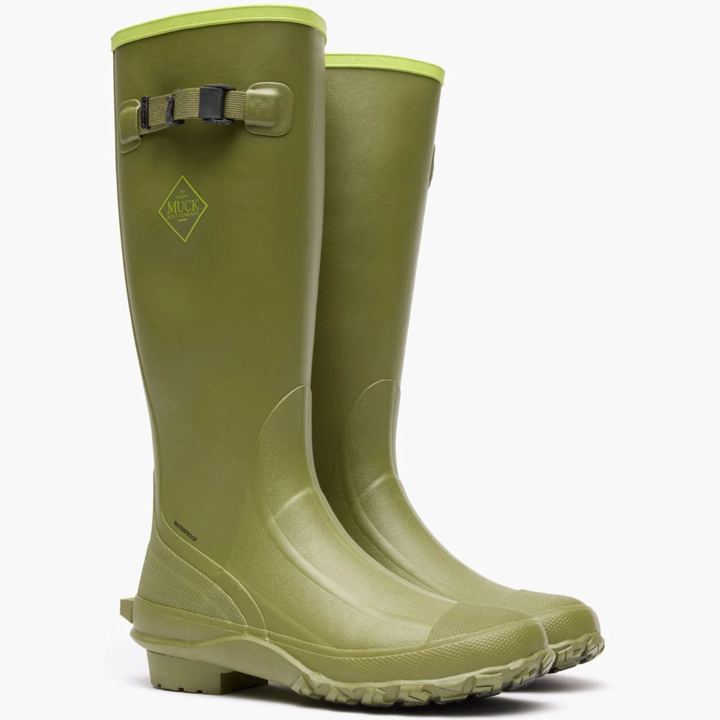 Men's Waterproof Tall Work Boots - Olive