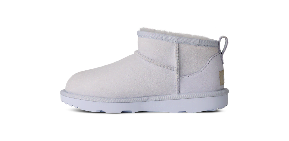 Kids' Low Shaft Sheepskin Boot - Black