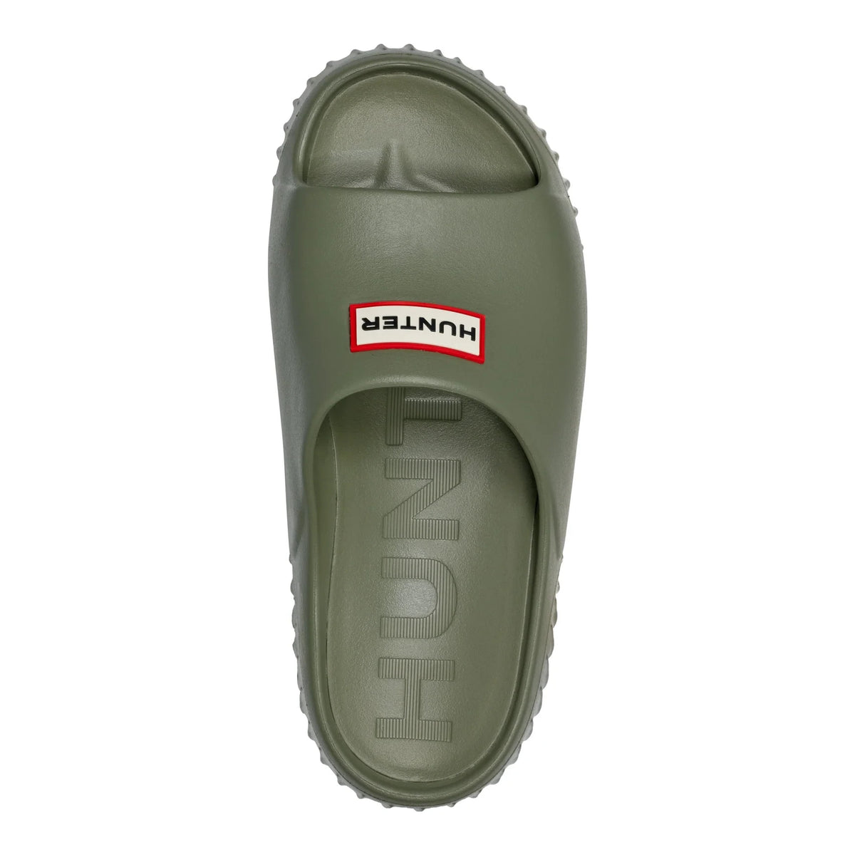 Men's Open-Toe Slide Sandals - Green