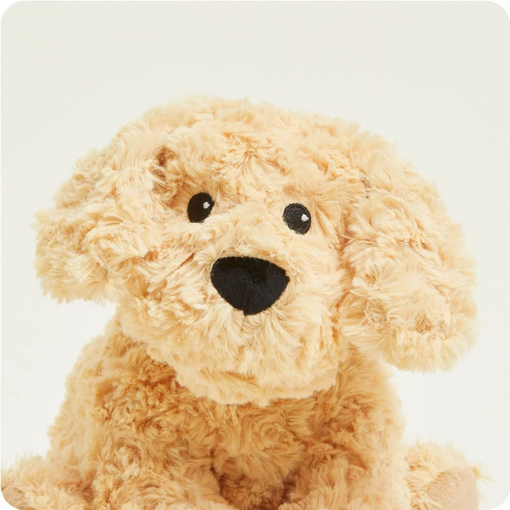 Microwavable Weighted Golden Dog Plush