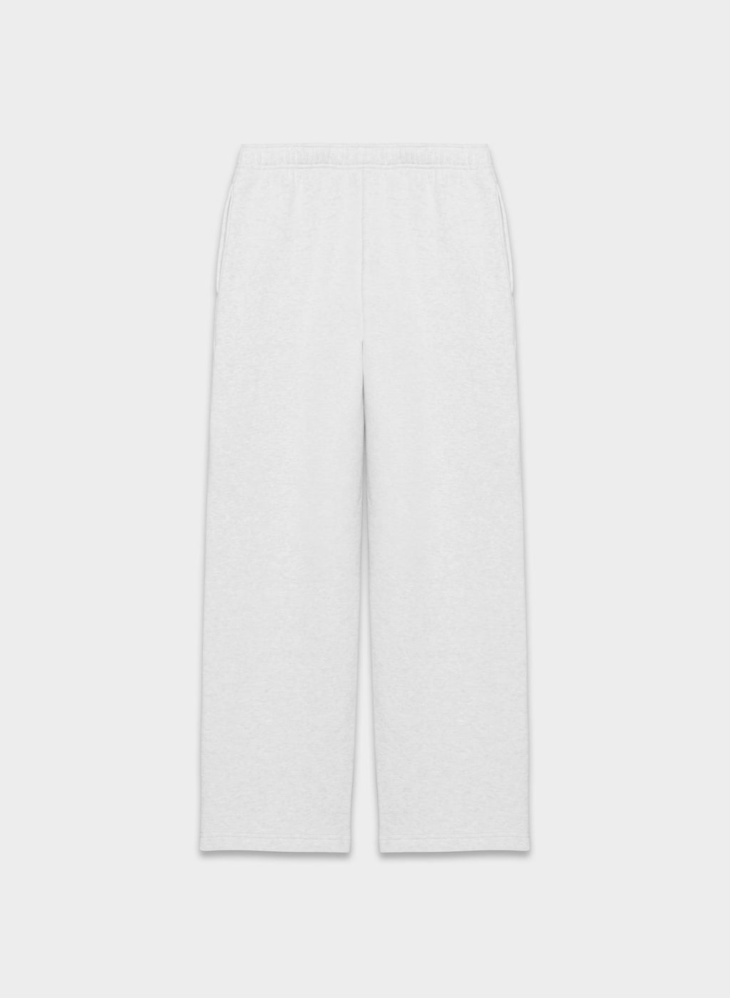 Straight-Leg Fleece Sweatpants - Yellow