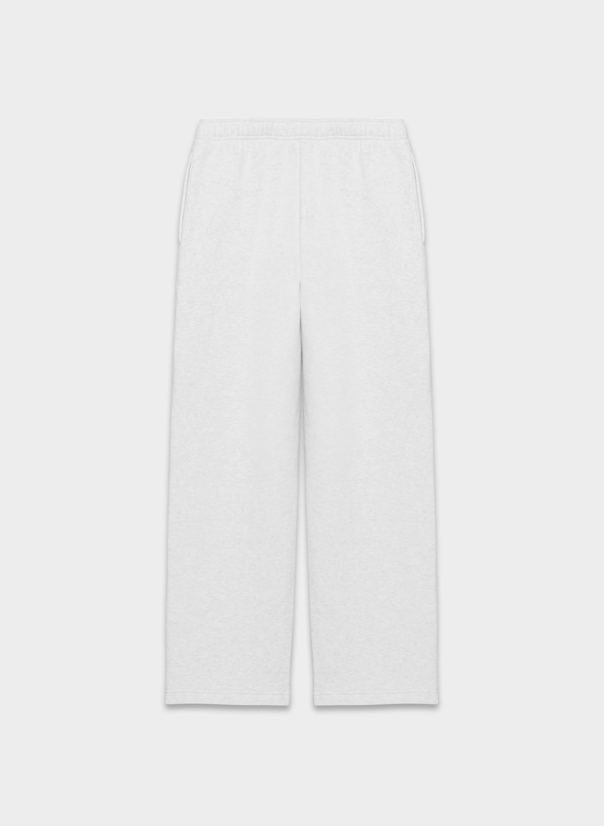 Straight-Leg Fleece Sweatpants - Yellow